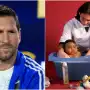 Messi habló por primera vez de la histórica foto con Lamine Yamal de bebé antes de la final del Mundial: “Es una locura”
