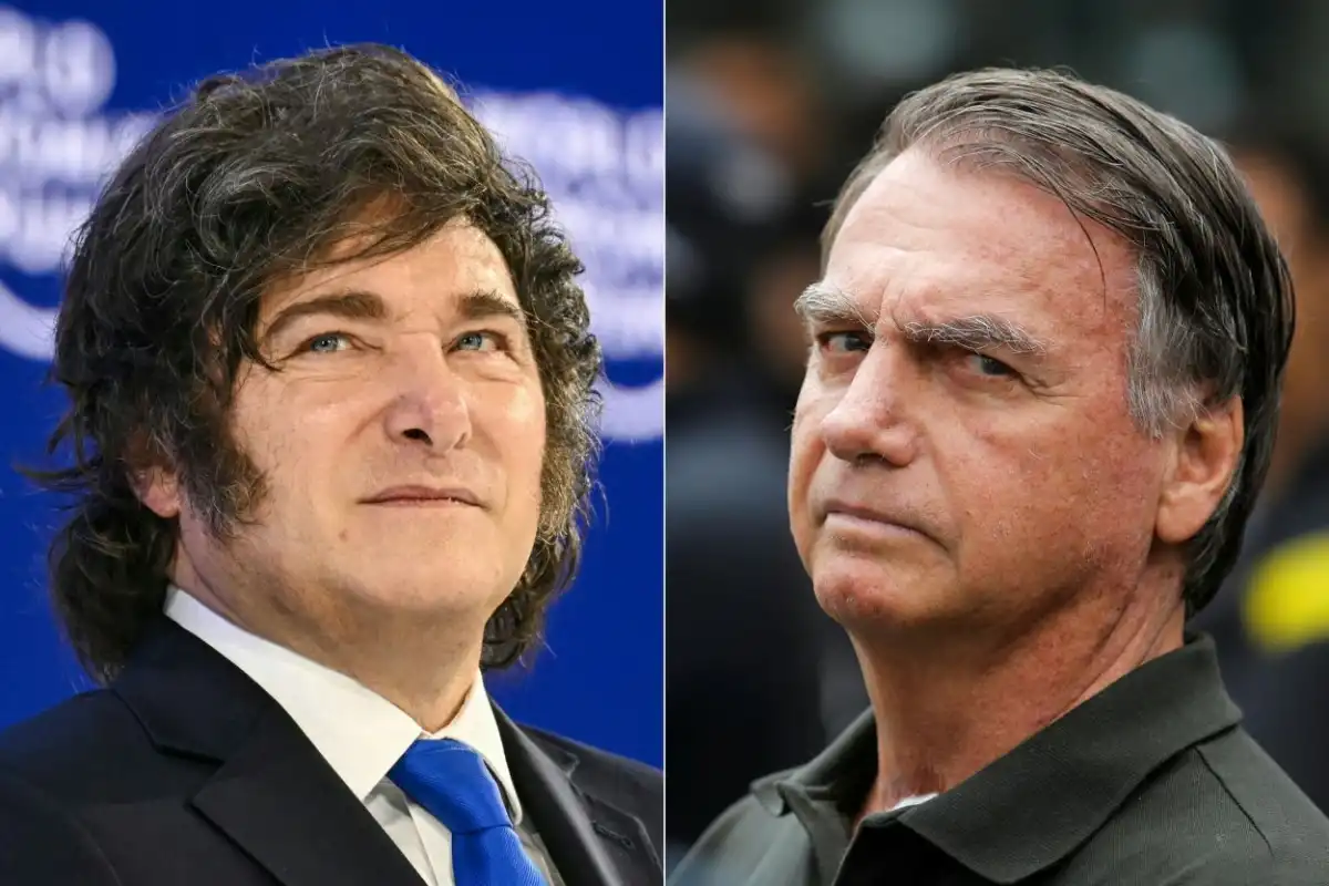 La Corte Suprema de Brasil prohíbe la visita de Milei a Bolsonaro en prisión domiciliaria