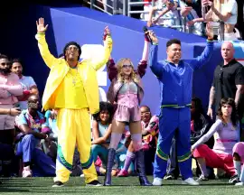 Madonna, leyendas del fútbol y un despliegue estelar