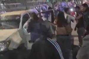 Acusan a un tucumano de atropellar a cuatro personas en la Fan Zone de Santiago del Estero tras la final del Mundial