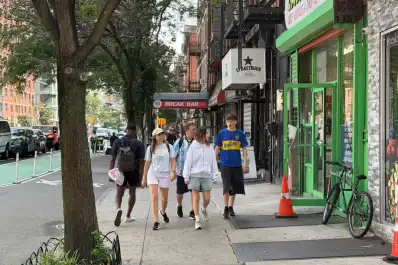De la fiesta en Times Square a la ansiedad por la final: así amanece Nueva York en el día más esperado por los argentinos