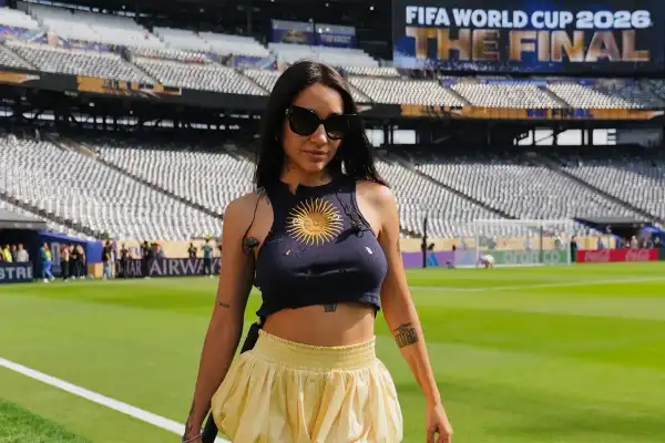 María Becerra cantará el himno argentino la final del Mundial 2026