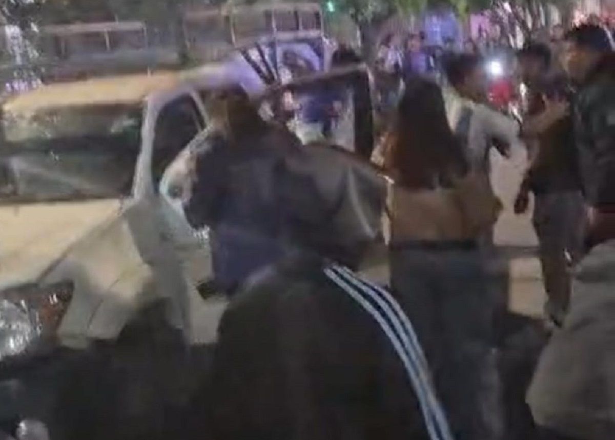 Acusan a un tucumano de atropellar a cuatro personas en la Fan Zone de Santiago del Estero tras la final del Mundial