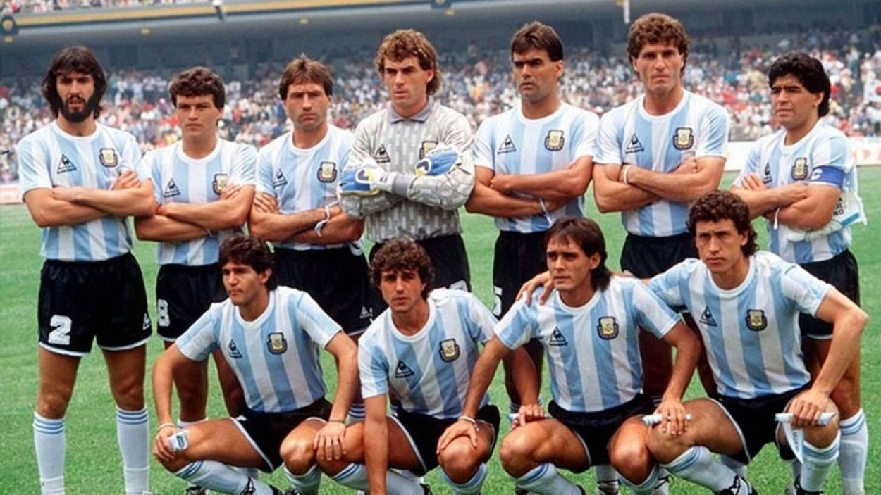 LA SEGUNDA. En México 1986, la Selección contó con la genialidad de Diego Armando Maradona.