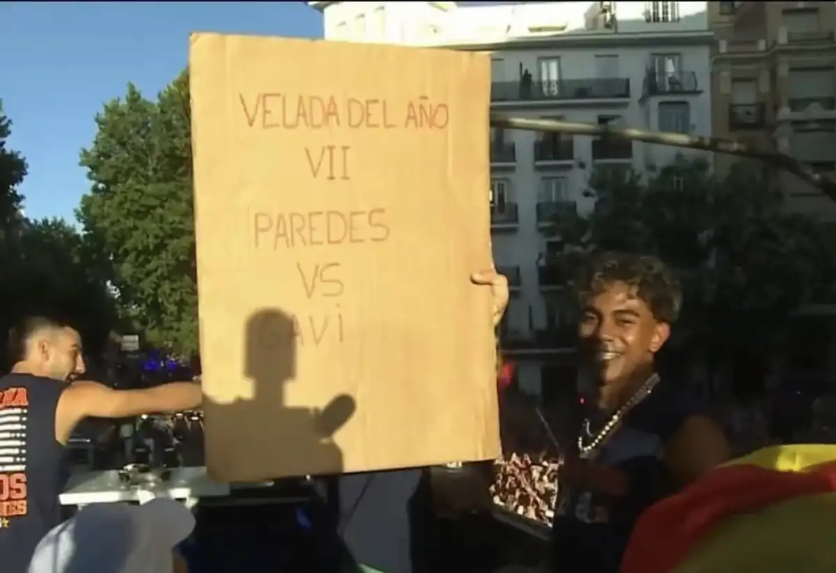 La burla de España a Leandro Paredes tras la final del Mundial: el cartel que se volvió viral