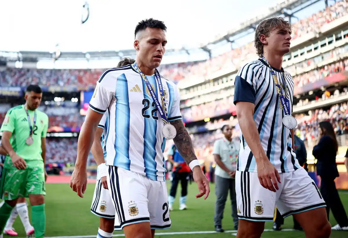 El posteo de Lautaro Martínez tras la final del Mundial: "Me hubiese gustado ayudar al equipo"