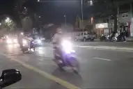 Video: la noche en que la Mate de Luna fue un autódromo clandestino hasta que llegó la Policía
