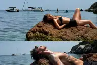 Felipe Fort presentó a su novia con románticas fotos desde España y sorprendió hasta a su hermana