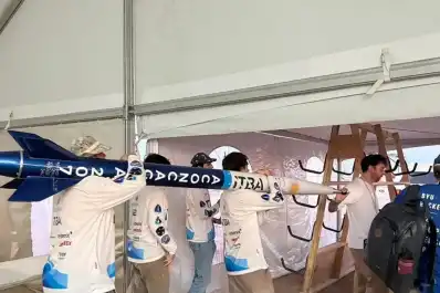Un cohete supersónico creado por estudiantes argentinos quedó primero en una competencia mundial