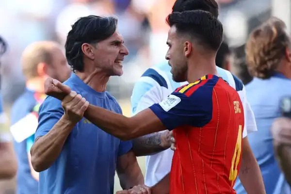 No se vio en la transmisión: Roberto Ayala golpeó a un jugador español tras la final del Mundial