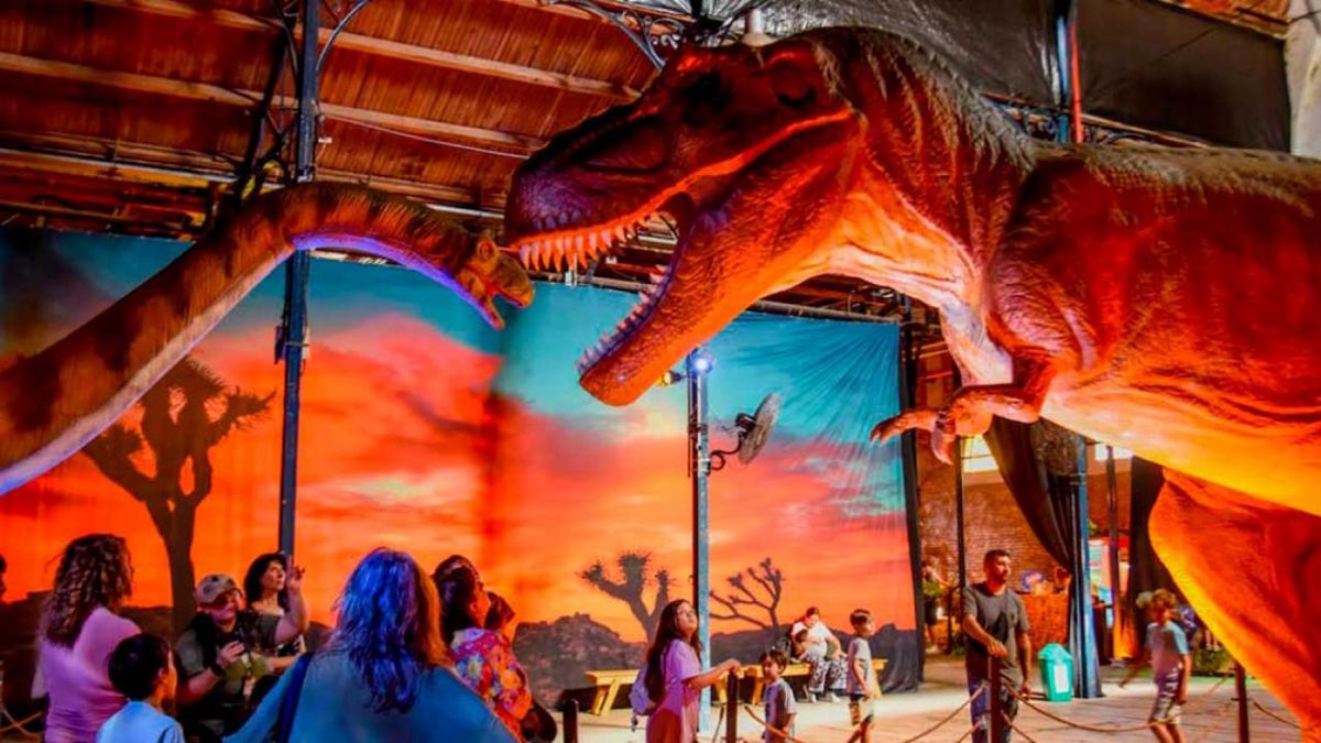 DINOSAURIS EN TUCUMÁN. Una de las salas más visitadas en 