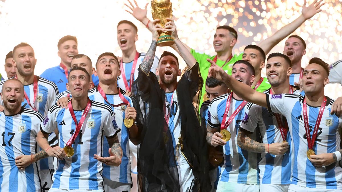 FELICIDAD. Qatar 2022, llegó la tercera. 