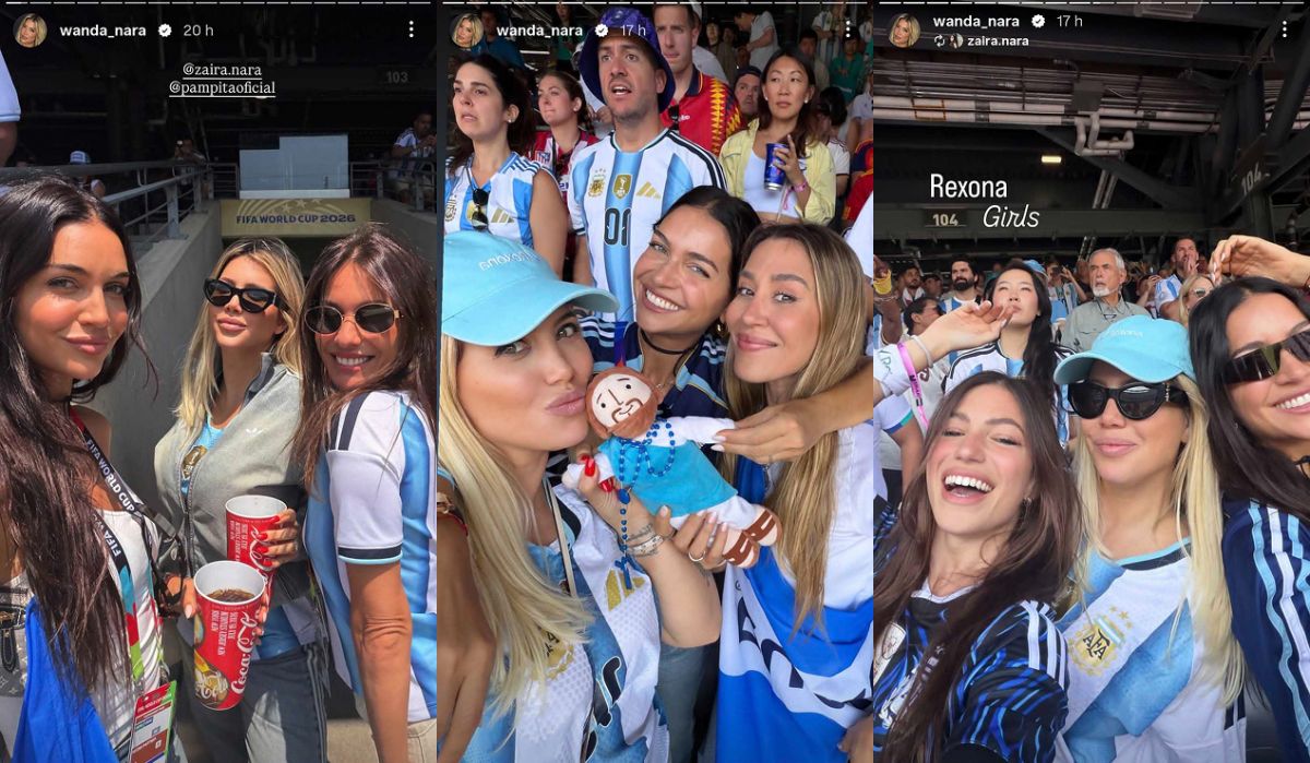 Las historias que compartió Wanda desde Nueva Jersey mientras trabajaba para Rexona en el Mundial.