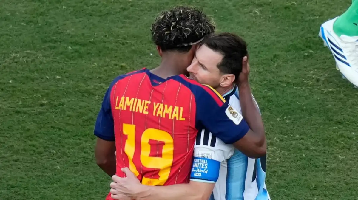 Lamine Yamal reveló qué le dijo Lionel Messi tras la final del Mundial