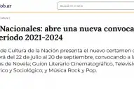¿Publicaste una novela o componés música? Podés ganar hasta $3 millones