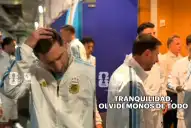 Se conoció la arenga de Lionel Messi antes de la final del Mundial y una frase no pasó inadvertida