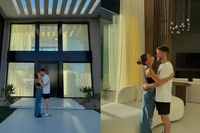Mármol, madera y lujo sutil: la impactante casa en un barrio privado de Nicolás Tagliafico y Caro Calvagni