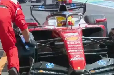 Lewis Hamilton rompió el silencio tras atropellar a un mecánico de Ferrari: Se me encogió el corazón