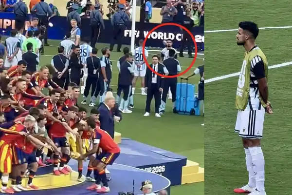 Lluvia de elogios en España para el Flaco López tras la final: Fue el único que mostró respeto