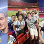 Un hincha tucumano sorteó los controles de seguridad del estadio de Kansas y conoció a los jugadores de la Selección