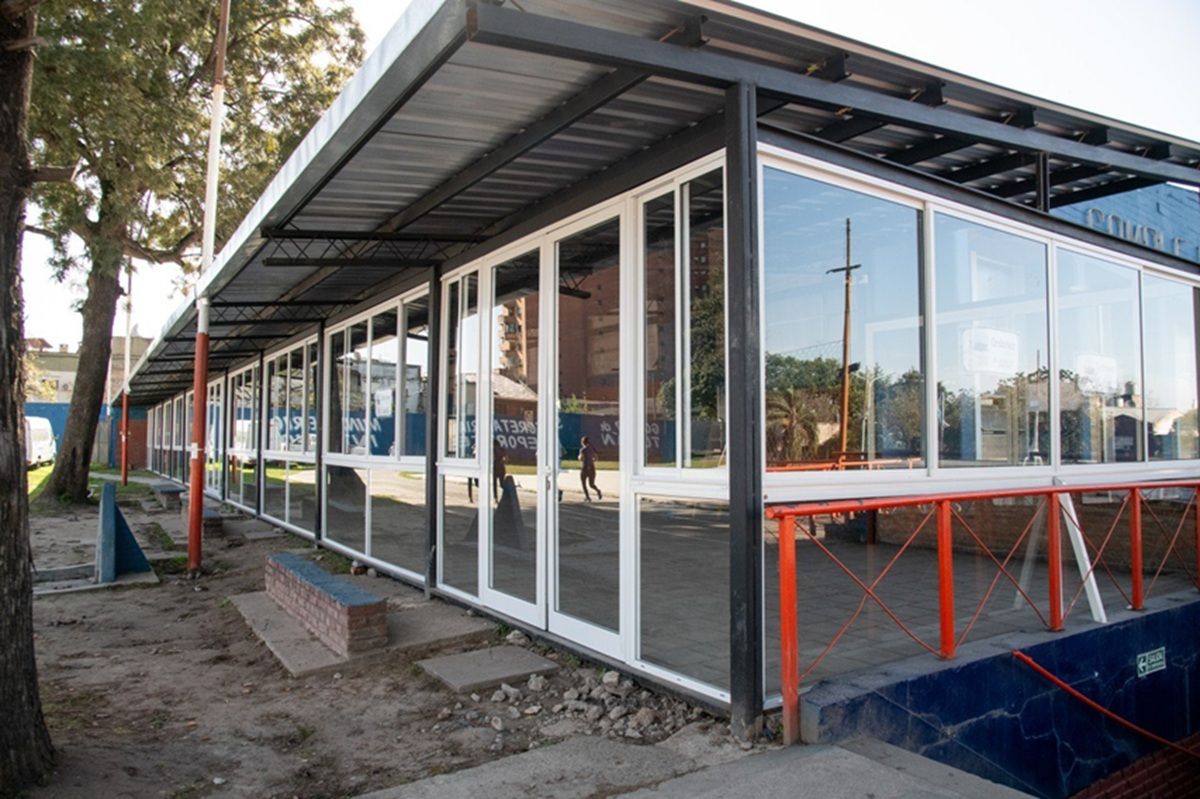 Avanza la remodelación del Complejo Belgrano con nuevos espacios para el deporte y la capacitación