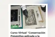 Últimos días para inscribirse al curso virtual y gratuito para aprender a conservar obras de arte