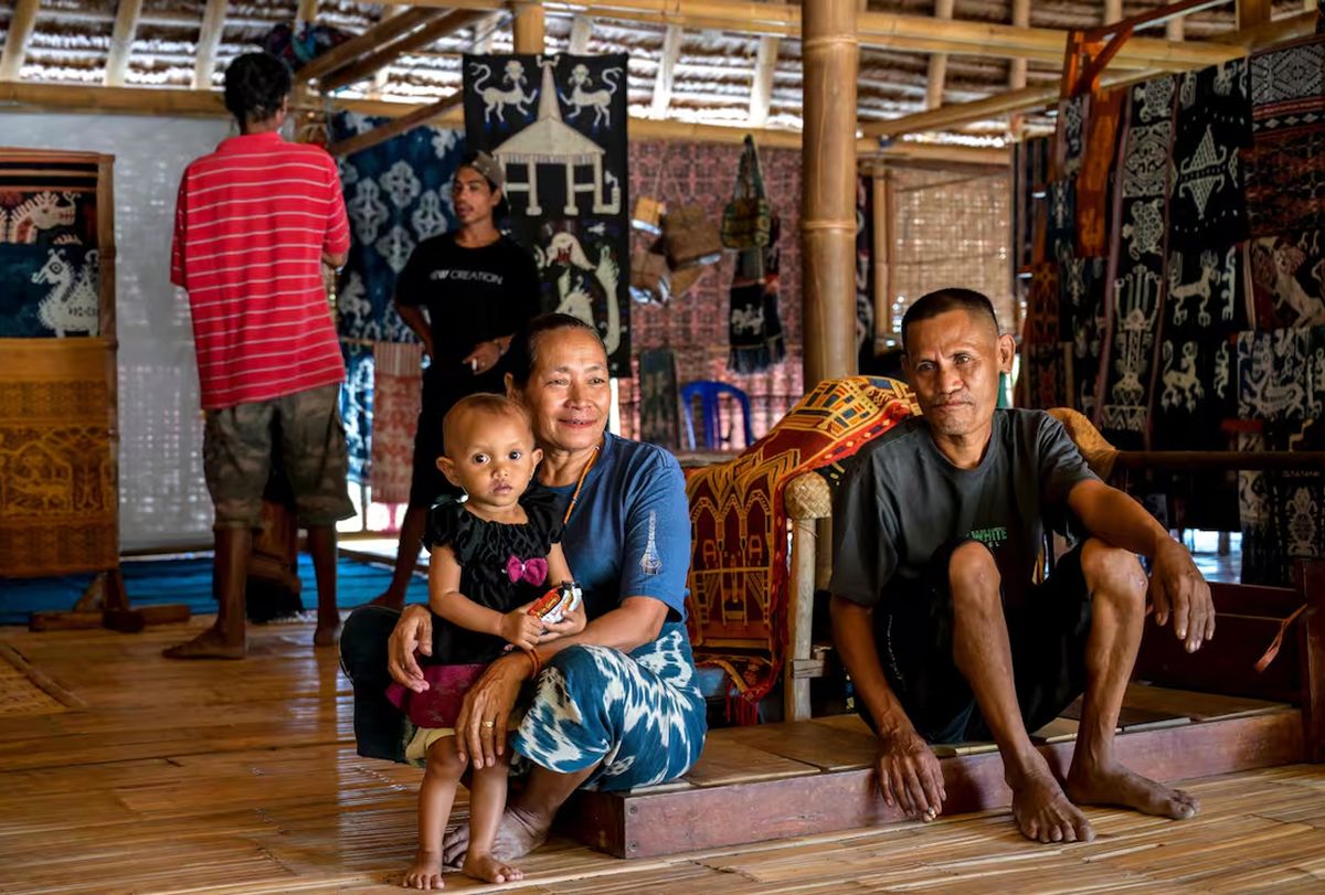 AISLADA. A unas dos horas de vuelo de Bali, la isla indonesia de Sumba conserva prácticas ancestrales que conviven con las leyes que prohíben la esclavitud. / BAY ISMOYO/AFP