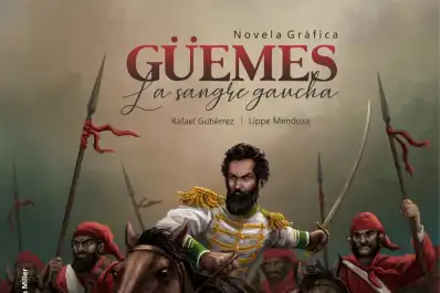 Güemes, en viñetas y lejos del bronce: la novela gráfica que muestra al héroe como un hombre vulnerable