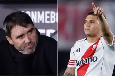No soy prioridad para él: Quintero apuntó contra Coudet y puso en duda su continuidad en River
