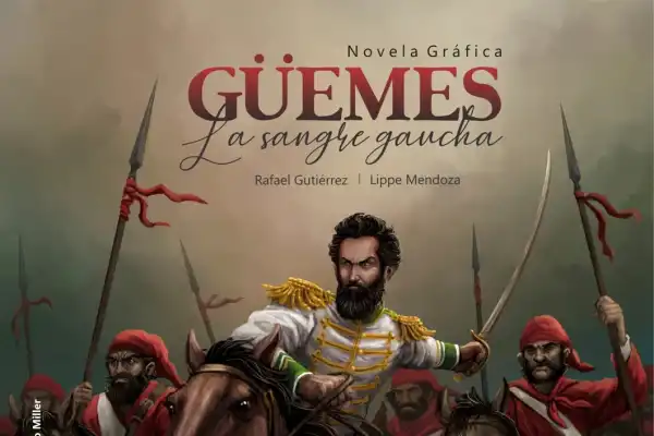 Güemes, en viñetas y lejos del bronce: la novela gráfica que muestra al héroe como un hombre vulnerable