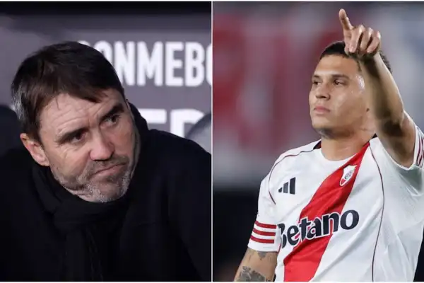No soy prioridad para él: Quintero apuntó contra Coudet y puso en duda su continuidad en River