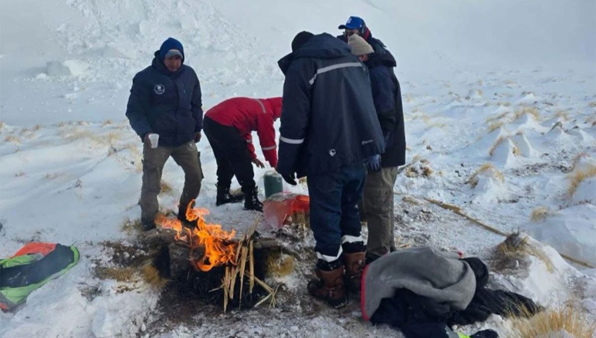 SIN COMIDA. Los cuatro mineros debían regresar el lunes desde la puna catamarqueña.