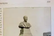 Recuerdos fotográficos: el busto del Inca Garcilaso en Mate de Luna y Camino del Perú