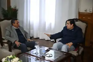 Mansilla, al frente del PE, se reunió con Monteros: los temas que trataron