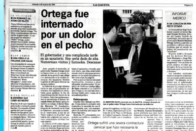 Video: los gobernadores tucumanos que enfrentaron problemas de salud en funciones