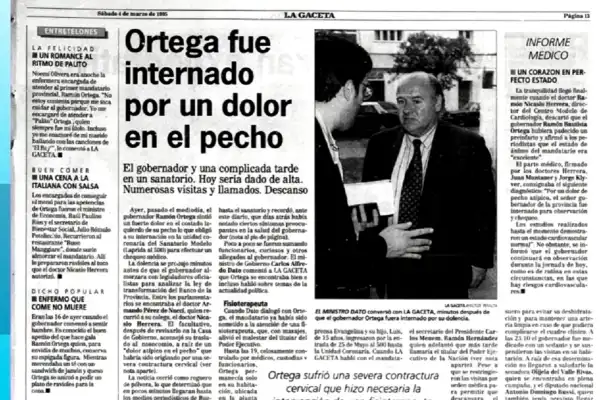 Video: los gobernadores tucumanos que enfrentaron problemas de salud en funciones