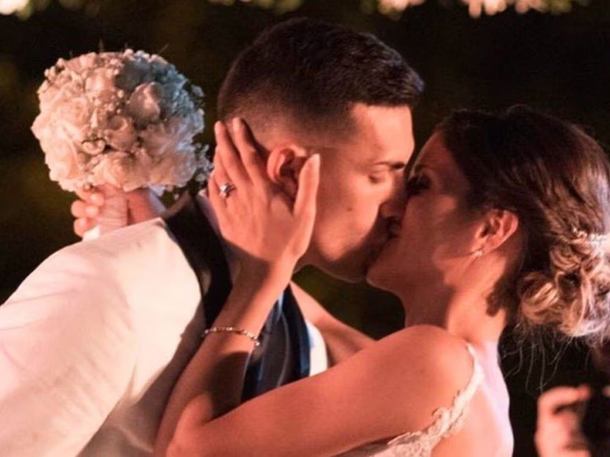 Leandro Paredes y Camila Galante se casaron en 2017