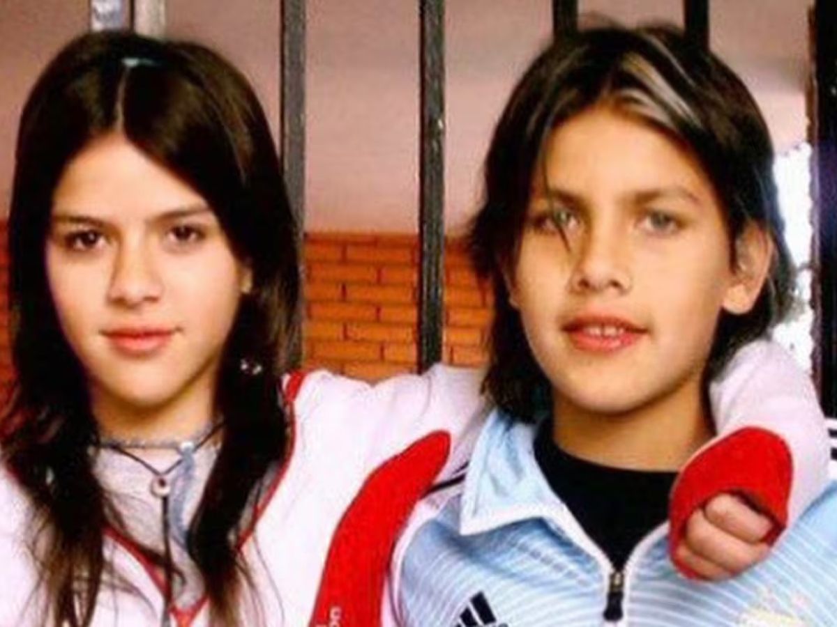 Leandro Paredes y Camila Galante se conocieron cuando él tenía 14 años y ella 16 