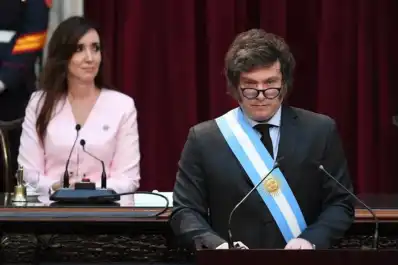 Milei, en la Rural: un discurso marcado por la agenda internacional y la frialdad con Victoria Villarruel