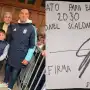 El emotivo gesto de Lionel Scaloni en Pujato que ilusiona a los hinchas con el Mundial 2030