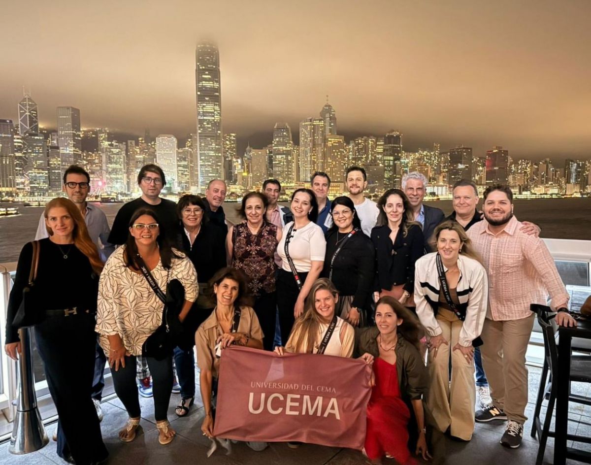 VIAJE GRUPAL. Las tucumanas se sumaron a una experiencia académica.