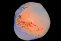 La NASA publicó un mapa inédito de la Tierra: por qué no se ve como un planeta redondo