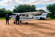 Detienen a dos hombres que intentaron contrabandear una avioneta