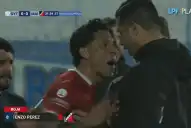 Escándalo en Salta: Enzo Pérez fue expulsado tras hacer el gesto de robo y enfrentarse al cuarto árbitro