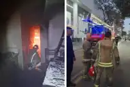 Explosión e incendio en el microcentro de Tucumán: un hombre sufrió graves lesiones y 63 personas fueron evacuadas