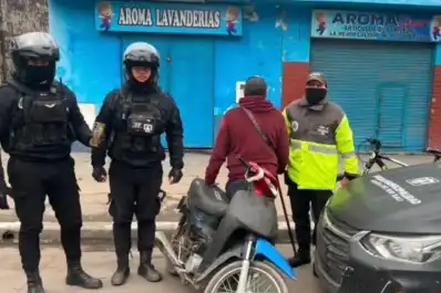 Le robaron el celular a un repartidor de agua y lo recuperaron gracias a las cámaras