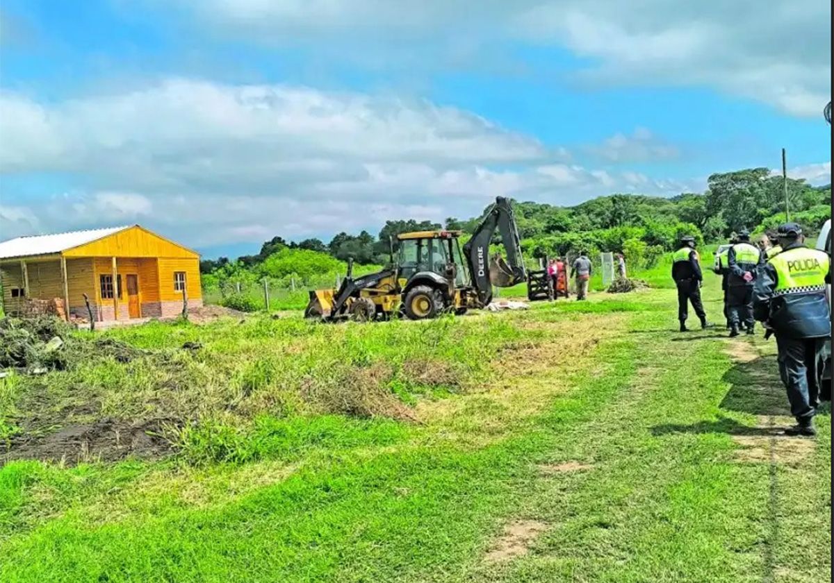 MENSAJE. El año pasado, la provincia recuperó numerosas tierras en El Cadillal.
