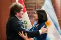 Milei asistió a la asunción de Keiko Fujimori como presidenta de Perú