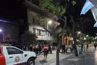 Explosión en el microcentro: Fue tan fuerte que derrumbó la pared que dividía dos departamentos