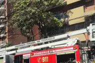Ropa colocada junto a un calefón provocó el incendio en Santa Fe 146